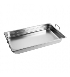 Bac Gastronorm GN 1/1 65mmh+ poignées